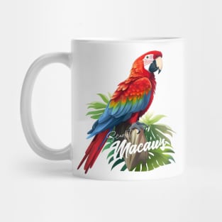 Scarlet Macaws Mug